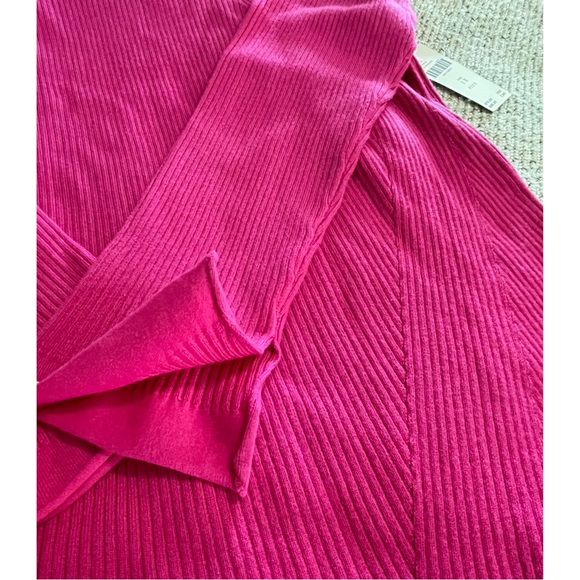 Anthropologie Maeve Parker Ribbed Turtleneck Pink NWT SZ 1X - Picture 6 of 15